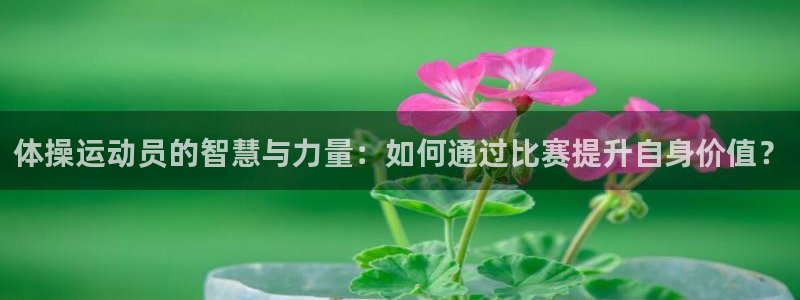 哈哈体育：体操运动员的智慧与力量：如何通过比赛提升自身价值？