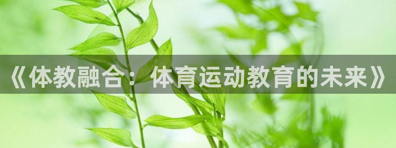 哈哈体育十年：《体教融合：体育运动教育的未来》